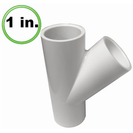Circo Innovations 1 in. Wye 45 Degree Utility Grade Fitting 203-U